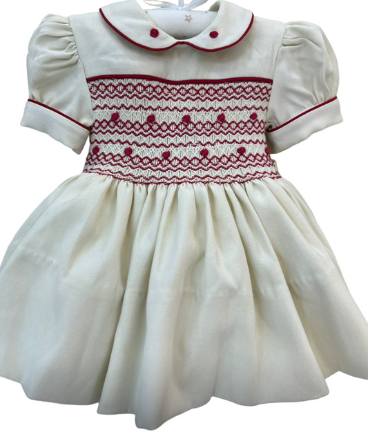 Noellé Dress Winter Cream