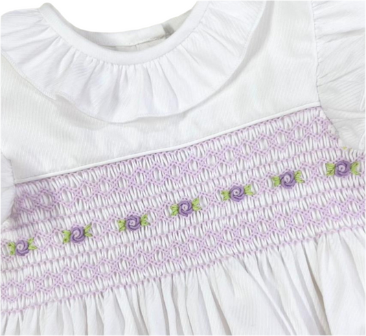 Amethyst Bloom Romper